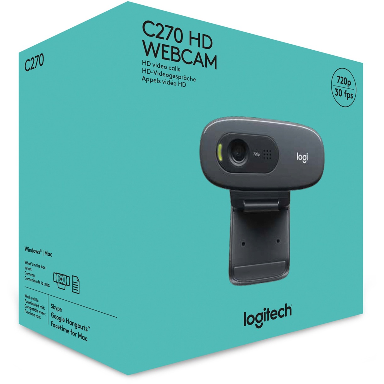 Logitech C270 HD Webcam
