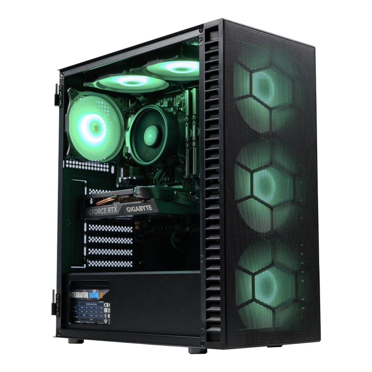 AMD Ryzen 5 5600F, RTX 5060 (Handgefertigter Gaming-PC)